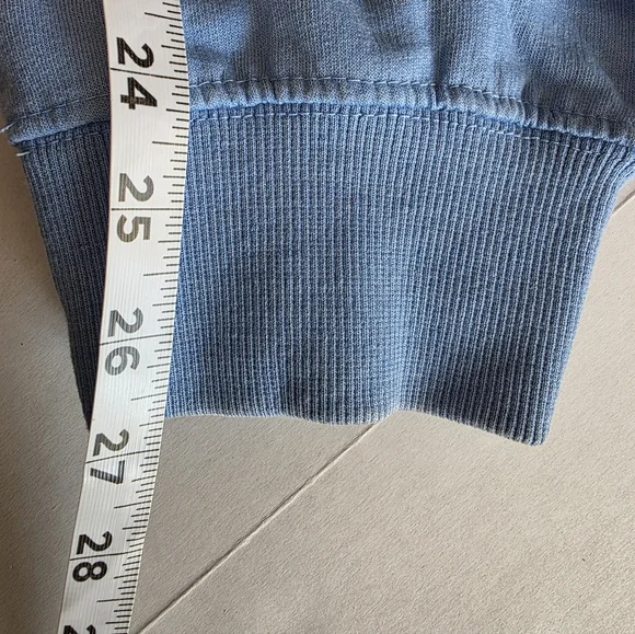 Legaci Block Island RI Baby Blue Joggers M Coastal Graphic Swratpants Athleisure - Picture 10 of 10